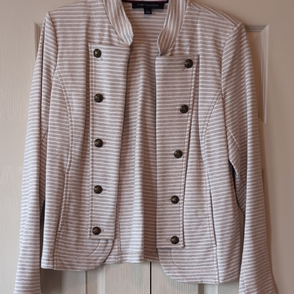 Striped Cream Jacket